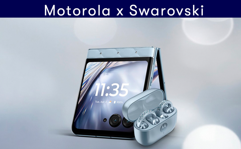Vive el lujo con el Motorola Razr Swarovski máximo símbolo de sofisticación