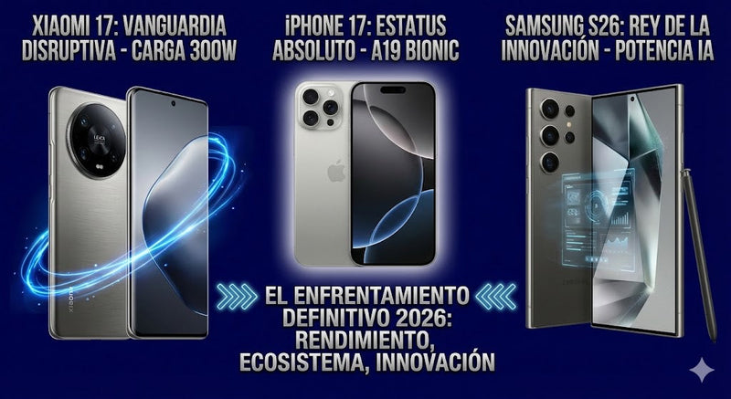 xiaomi 17 vs samsung s26 vs iphone 17